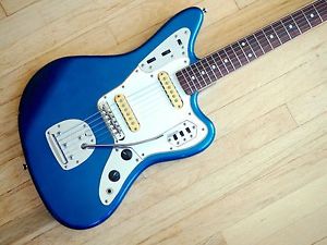 1998 Fender Jaguar '62 Reissue Electric Guitar JG66 Lake Placid Blue Japan CIJ