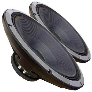 Pair Beyma 21PW1400Fe 21" Subwoofer Speaker for Vented or Horn use 4Ohm 98.5dB