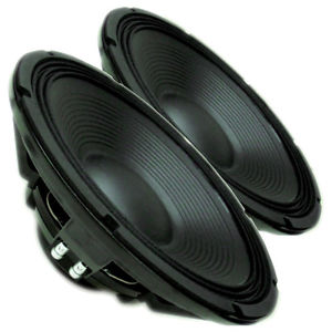 Pair Beyma 15SW1300Nd 15" Neodym Mega Woofer Subwoofer Speaker 8Ohm 2600W 97dB