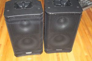 (2) QSC KW-122 Self Powered Speakers / Monitors