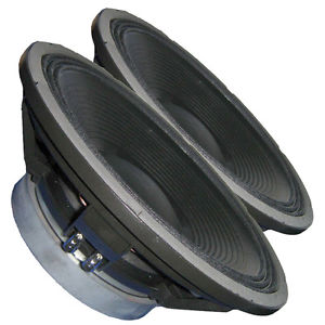 Pair Beyma 15P1000Fe 15" Woofer Subwoofer Speaker Waterproof Cone 8 Ohm 97dB