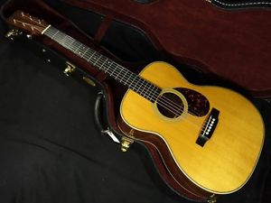 Martin OM-28V Natural w/hard case Free shipping Guiter Bass From JAPAN #X470
