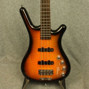 Warwick RB Corvette Classic 4-String Electric Bass in Almond Sunburst Transpa...