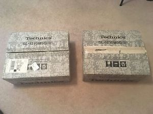 Technics 1210 M5G (Pair) New In Box