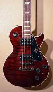 Gibson Les Paul Signature Electric Guitar + additional Les Paul sign pickguard