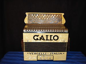 accordeon diatonique GALLO VERCELLI  Antonio e fratello