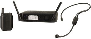 Shure GLXD14/PGA31 Headworn Wireless System, Microphone, Brand NEW