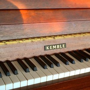 Modern Small Low Kemble British Quality Upright Piano Serviced Tuned Guarateed