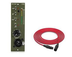 JDK Audio V10 | 500 Series Single Channel Mic Preamp | Pro Audio LA
