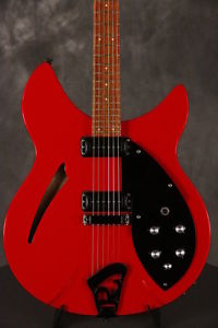 1988 Rickenbacker 330 BT RED w/BLACK hardware