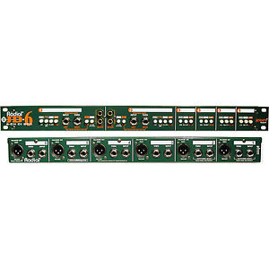 Radial JD6 Rackmount 6 Channel Passive Direct Box DI Jensen Transformers