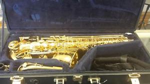 YAMAHA YAS-875EX CUSTOM EX ALTO SAX SAXOPHONE w/HARDSHELL CASE & ACCESSORIES