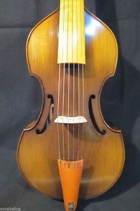 Baroque style SONG Brand Maestro 6 string 16 1/2" viola da gamba,viol #7434