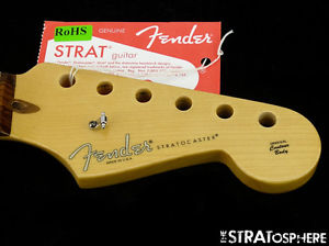 American Fender Deluxe PLUS Strat NECK Stratocaster USA Compound Radius Rosewood