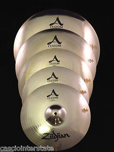Zildjian A2057911 5 Piece A Custom Cymbal Box Set