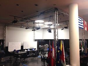 Global Truss stage lighting complete grid 29' long x 17' wide x 14' high