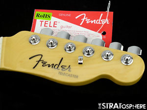 Fender American ELITE Thinline Telecaster Tele NECK + LOCKING TUNERS USA Maple