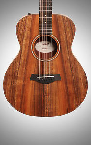 Taylor GS Mini-e Koa 6-string Acoustic-electric Travel Guitar with Solid Koa