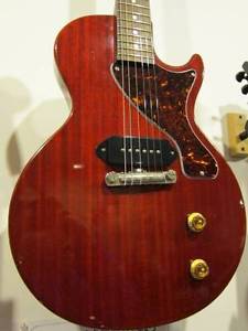 Epiphone Japan Les Paul Jr. Junior Mahogany P-90 Pick-Up Wine Red Guitar
