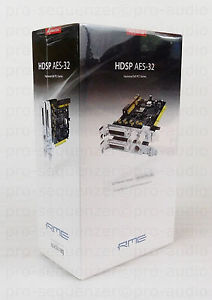 RME HDSP AES-32 PCI 32Cannel /192 kHz AES I/O Card + NEU / OVP + Garantie