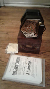 Wheatstone Aeola Maccann Duet Concertina, 56 keys, Serviced by Crabb, Excellent