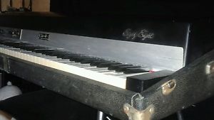 1975 Rhodes 88 suitcase piano.