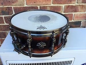 Rare Tama KGB Warlord Masai 14 X 6 Inch Snare Drum.