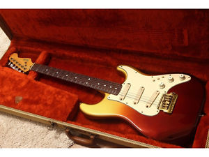 1983 Fender USA Gold Elite Stratocaster BRONZE-STRATOBURST Electric Guitar