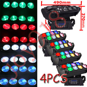 CREE colors 8X10W led spider beam bar moving head light/DMX/4in1/RGBW-1/DJ/ 4PCS