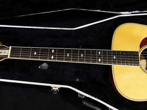 Roy Noble HD-100 Jacaranda Natural w/hard case F/S Guiter Bass From JAPAN #X423