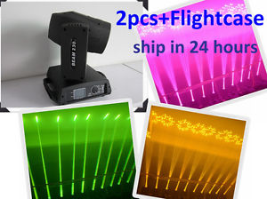 2pcs Osram 230W 7R Sharpy beam moving head light RGB 3IN1 light with flight case