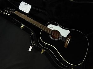 Gibson 1960s J-45 with Element VTC Ebony w/hard case F/S Guiter From JAPAN #X476