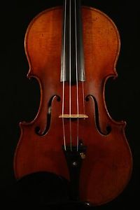 Vintage c.1940 German Stradivarius Restored Violin -Old Antique Fiddle #1007