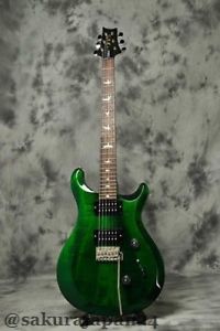 Used Paul Reed Smith S2 Custom24 Emerald W/Genuine soft case, Arm F/S CE140