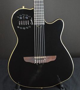 Godin ACS Slim SA black From JAPAN free shipping #A2194