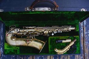 1924 Conn Gold Plated Alto Sax M117707 Near Mint