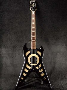 Epiphone Zakk Wylde ZV Bull's eye Custom Used Electric Guitar FreeShipping EMS