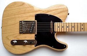 Fender American Standard Telecaster Electric Guitar USA 2012 Natural Ash w/OHSC