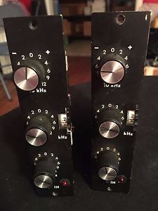 Vintage pair of Sphere 3 band eq's