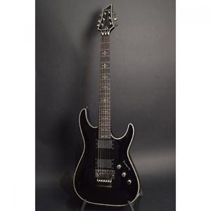 SCHECTER AD-C-1-FR-HR Black Diamond Series HELLRAISER Rock Used Electric Guitar
