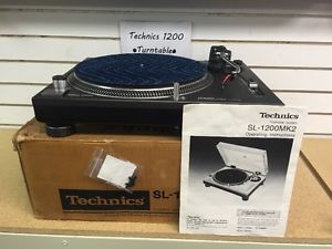 Technics SL-1200MK2 - DJ Turntable Record Player With Box 1200