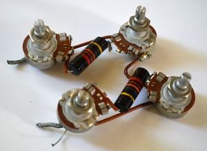 Vintage 1959 Gibson Centralab Wiring Harness Pots Bumblebee Caps Les Paul Burst