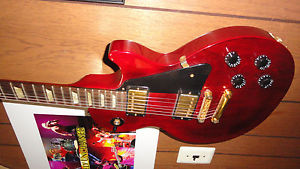 2007 Gibson Les Paul Studio Plus Wine Red Gold Hardware