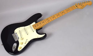 Free Shipping Fender American Standard Stratocaster/Maple Black