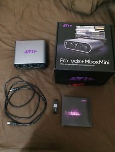 Avid Pro Tools And Mbox Mini Bundle