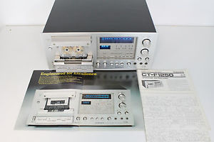 Pioneer CT-F1250 High End Tapedeck Kassettendeck Top Zustand SPEC serviced