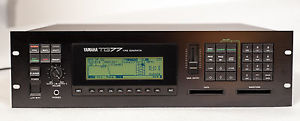 Yamaha TG77 FM Synth, special version with 12 digital outputs, word clock in