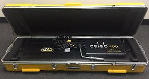 Celeb 400 DMX KINO FLO LED Light with Center Mount Kit & Yellow Flight Case
