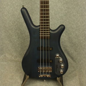 Warwick RB Corvette Basic 4-String Electric Bass in Ocean Blue Oil Finish