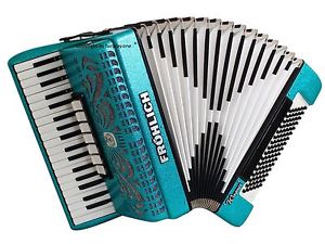 Akkordeon Fröhlich Wagner, Weltmeister Opal, Top Zustand